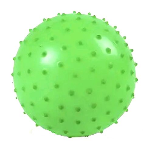 Мяч с шипами зеленый, 10 см (MiC)