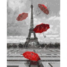 Картина по номерам "Любимый Париж" ★★★★