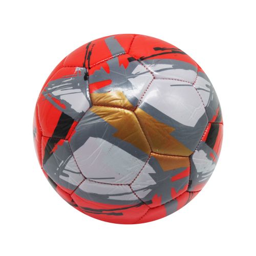 Мяч футбольный №2, красный (MiC)