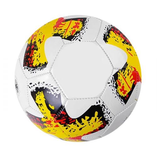 98696 [BT-FB-0293] Мяч футбольный размер 5 бело-желтый (MiC)