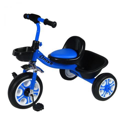 Велосипед трехколесный "Drive" синий (MiC)