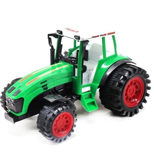 Инерционный трактор, зеленый (MiC)