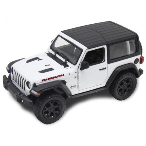 Машинка KINSMART "Jeep Wrangler", белый (Kinsmart)
