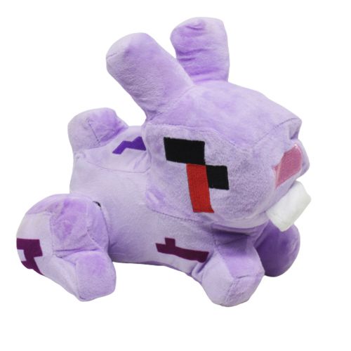 Мягкая игрушка Майнкрафт "Злой кролик", фиолетовый (MiC)