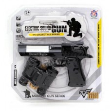 Полицейский набор "Machine Gun Series. Пистолет и бинокль" (звук, свет)