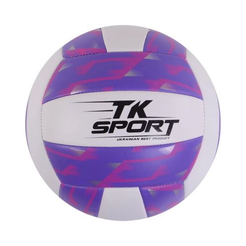Мяч волейбольный "TK Sport", фиолетовый (MiC)