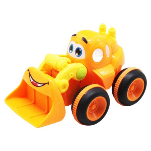 Машинка "Бульдозер", оранжевая (MiC)