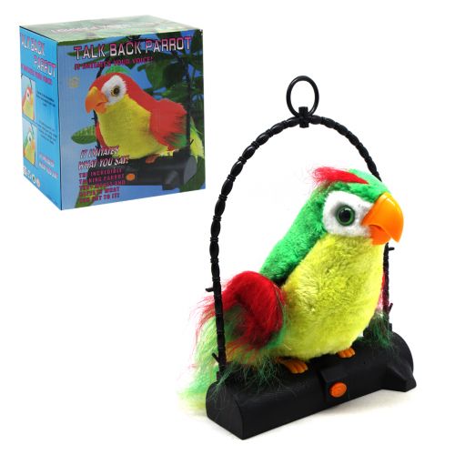 Інтерактивна іграшка "Папуга-Повторюшка" (зелений) (MiC)
