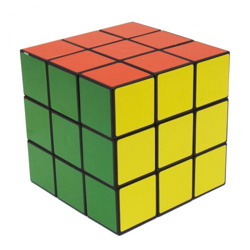 Кубик Рубика: пластик, 3D, головоломка