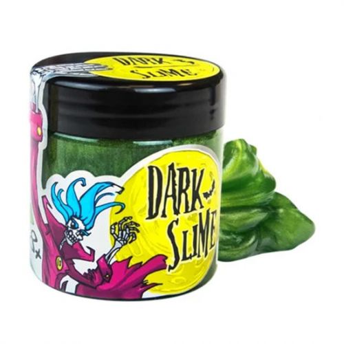 Слайм "Dark slime" перламутровый, зелений (Strateg)