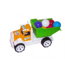 Вантажівка Бамсік з кульками (зелений)