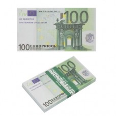 Пачка купюр "100 евро"