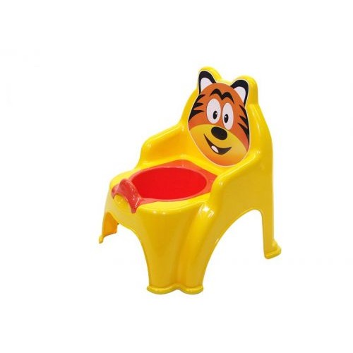 Детский горшок-стульчик "Тигр" (желтый) (Doloni)