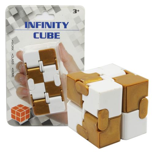 Головоломка "Инфинити куб", коричневый (MiC)