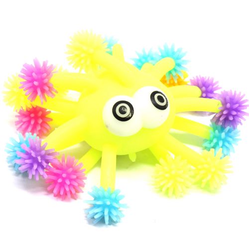 Іграшка антистрес "Вірус", жовтий (MiC)