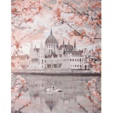 Картина по номерам "Будапешт в цветах"