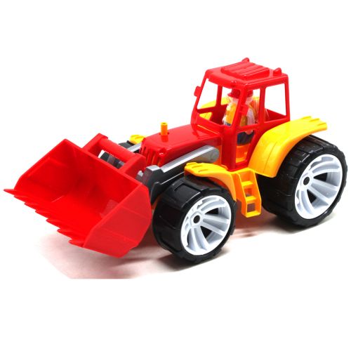 Игровой набор "Трактор", красный (MiC)