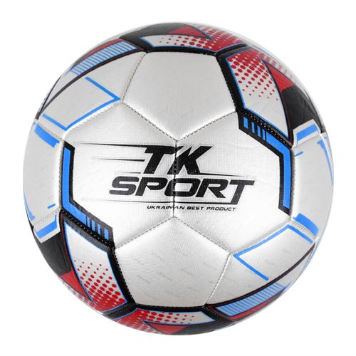 М'яч футбольний "TK Sport", білий (MiC)