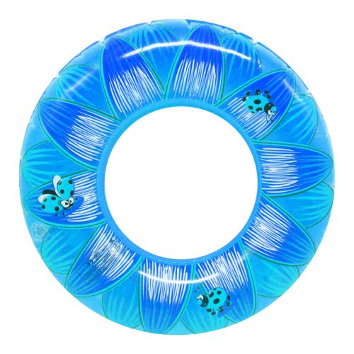 Круг надувной "Подсолнух", синий 48 см (MiC)