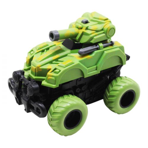 Танк "Monster Wheels', зеленый (MiC)