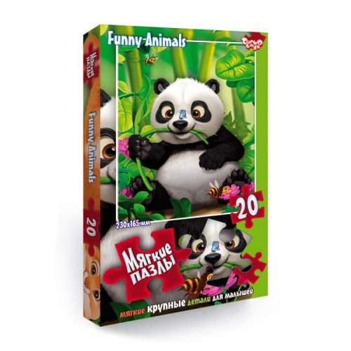 М'які пазли "Панда", 20 элем. (Danko toys)