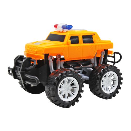 Пластиковая машинка “Джип: Полиция”, оранжевая (MiC)