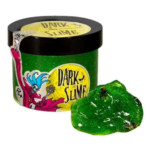 Слайм "Dark slime" з декором 100 г (Strateg)