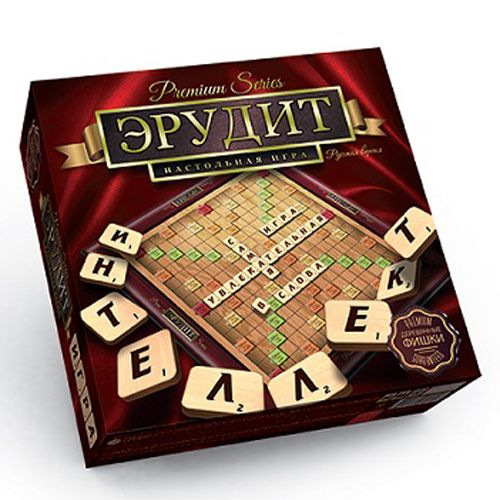 Настольная игра "Эрудит" PREMIUM SERIES (рус) (Dankotoys)