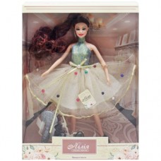 Кукла "Лилия" в платье с бусинами