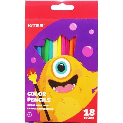 Цветные карандаши "Jolliers", 18 шт (Kite)