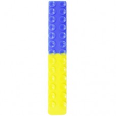 Игрушка-антистресс "Сквидопоп", 26 см (сине-желтый)