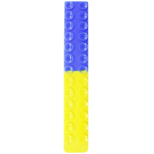 Іграшка-антистрес "Сквідопоп". 26 см (синьо-жовтий) (MiC)