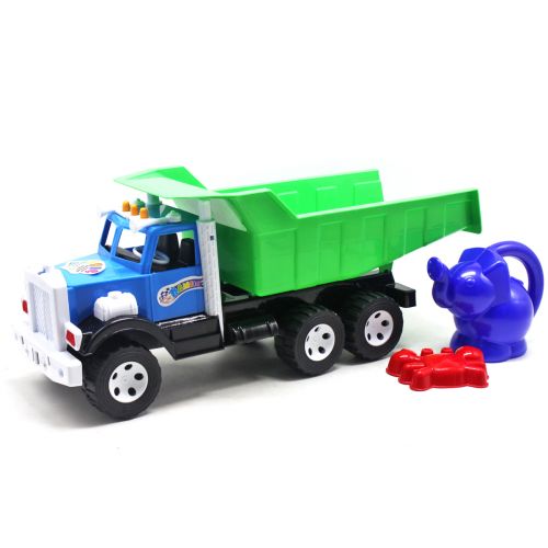 Вантажівка "Фарго Бамсік" з лійкою "Слоник" сине-зелений (MiC)