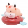 Игрушка для ванны "Коровка", розовая (MiC)