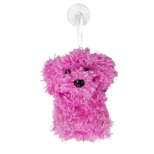 Мягкая игрушка-брелок "Собачка", розовая (MiC)