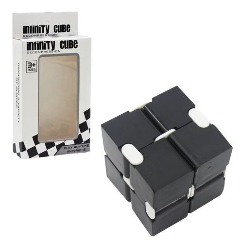 Головоломка "Infinity Cube", черный (MiC)