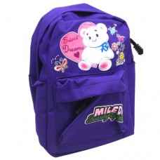 Детский рюкзак "Мишка", фиолетовый