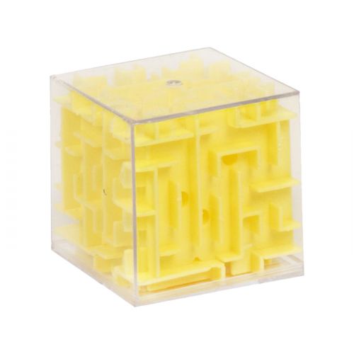 Кубик-лабиринт желтый (MiC)