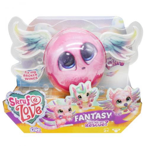 Мягкая игрушка-сюрприз "Scruff A Luvs", розовая (MiC)