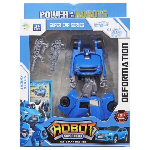 Трансформер "Robot Super Hero", синий (MiC)