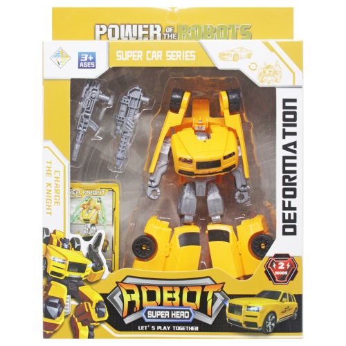 Трансформер "Robot Super Hero", желтый (MiC)