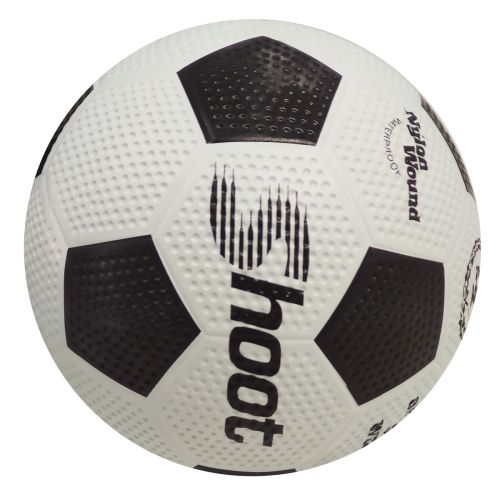 Мяч футбольный (номер 5), резиновый, серый (MiC)