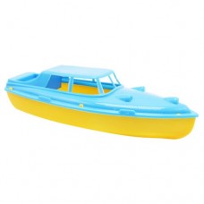 Кораблик, синьо-жовтий