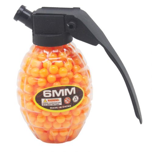 Кульки "Граната" 500 шт., помаранчевий (MiC)