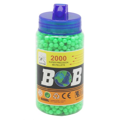Кульки для зброї 2000 шт., зелений (MiC)