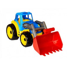 Трактор з ковшом Технок (синій)