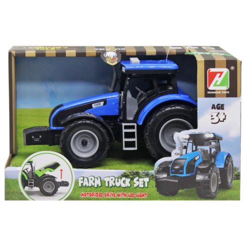 Инерционная игрушка "Трактор", синий (MiC)