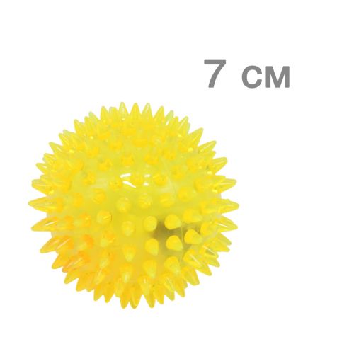 М'ячик із шипами, жовтий, 7 см (MiC)