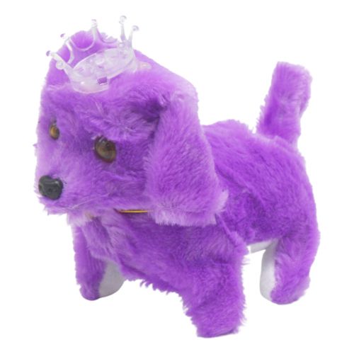 Интерактивная игрушка "Собачка", фиолетовая (MiC)