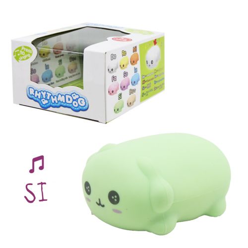Музыкальная игрушка "Песик", зеленый (MiC)